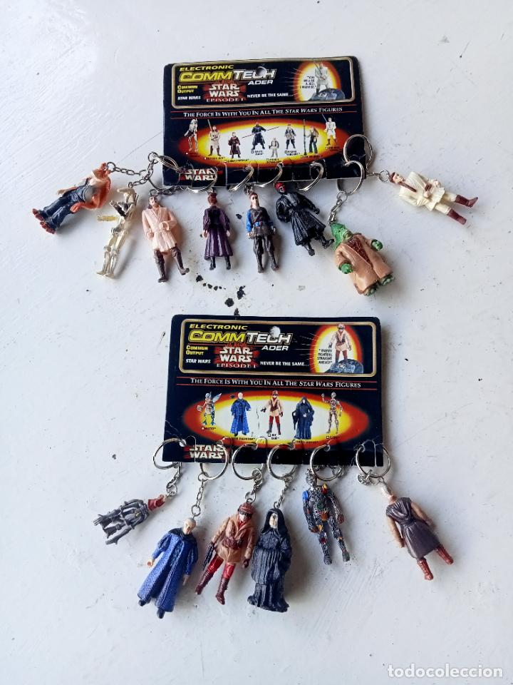 Coleccionismo de llaveros: Lote de 14 llaveros de Star Wars Episodio I 1 Uno