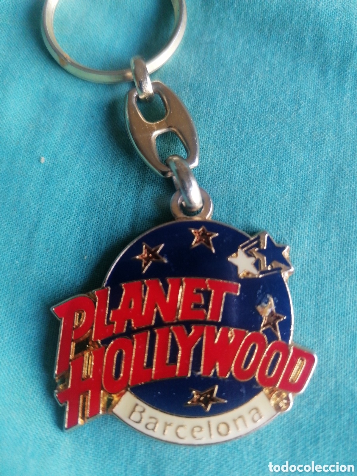 Collection of Keychains: Llavero restaurante Planet Hollywood Barcelona