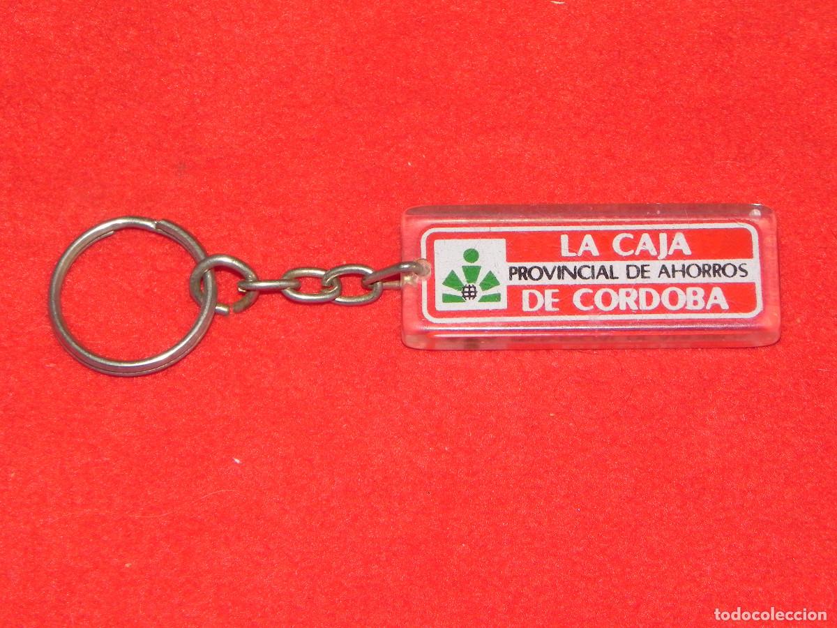 Sammlung von Schl&uuml;sselanh&auml;ngern: Llavero La Caja Provincial de Ahorros de Cordoba.