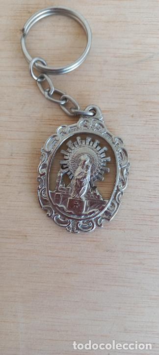 Coleccionismo de llaveros: LLAVERO VIRGEN DEL PILAR PATRONA DE LA GUARDIA CIVIL