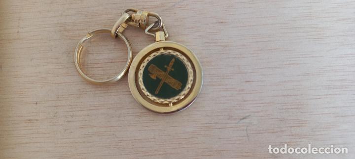 Coleccionismo de llaveros: LLAVERO DE LA GUARDIA CIVIL Y LA PATRONA VIRGEN DEL PILAR. MILITAR, RELIGIOSO
