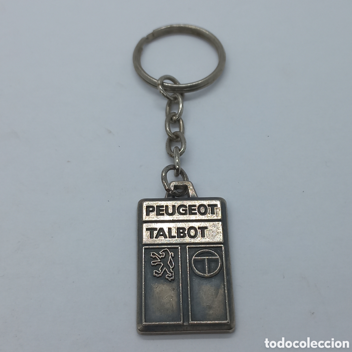 Coleccionismo de llaveros: Llavero coches. Peugeot Talbot. Talleres Garc&iacute;a. Barcelona