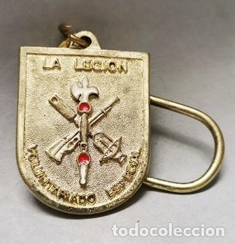Coleccionismo de llaveros: LLAVERO DE METAL LA LEGION VOLUNTARIADO ESPECIAL - LLAV-22544 - B-823 ,7