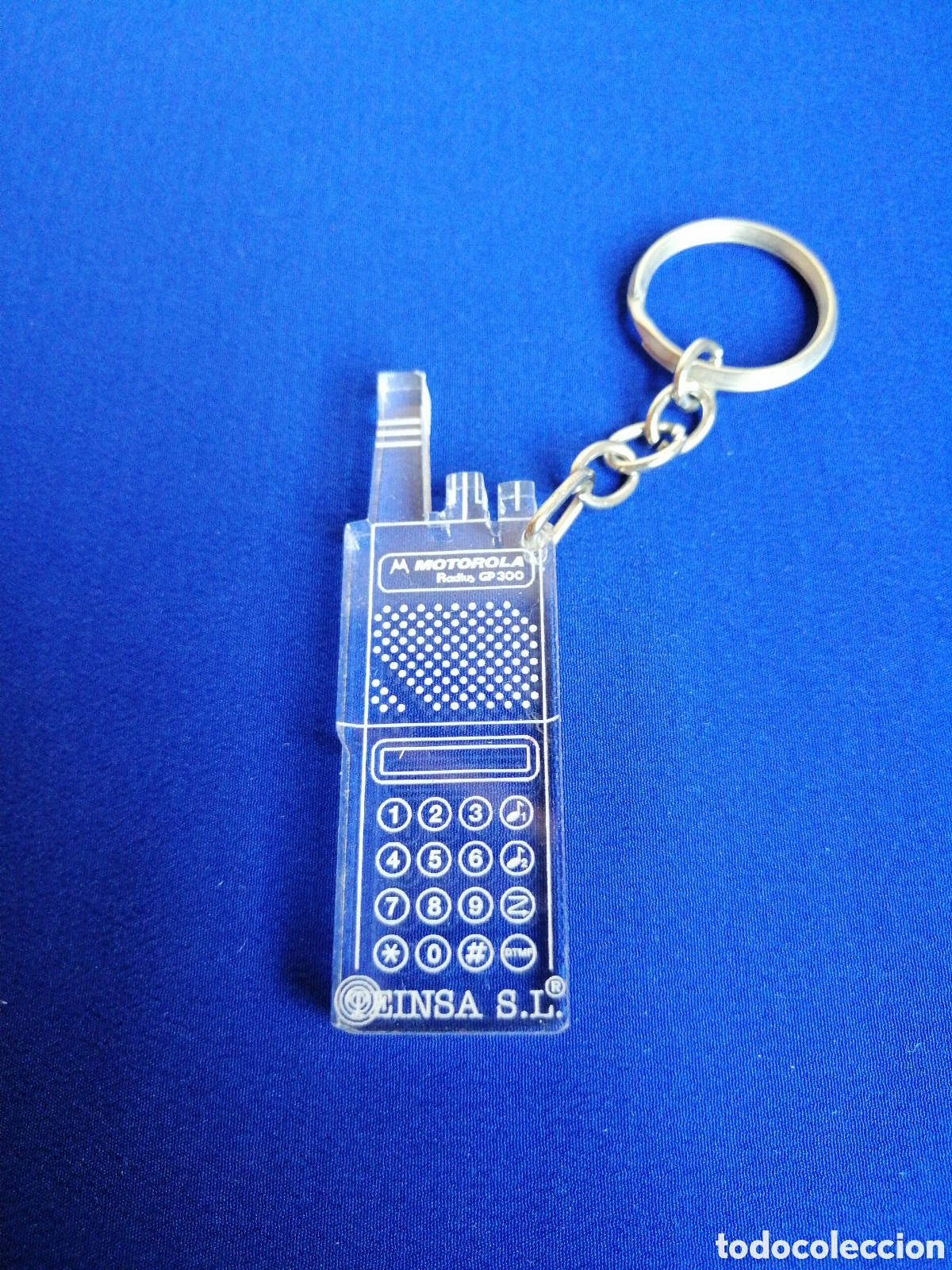 Sammlung von Schl&uuml;sselanh&auml;ngern: MOTOROLA GP 300 - TEINSA S. L LLAVERO PUBLICIDAD