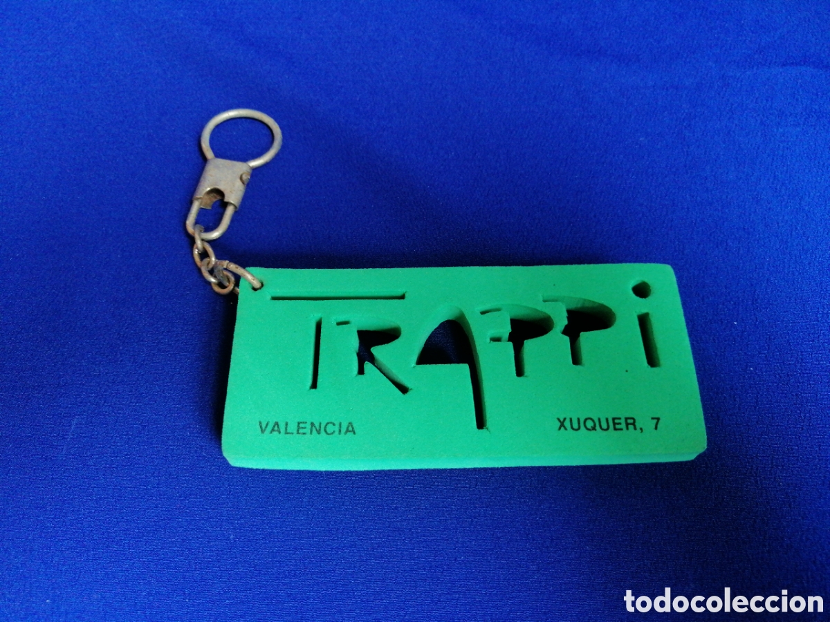 Coleccionismo de llaveros: DISCOTECA - PUB TRAPPI- VALENCIA XUQUER, 7 LLAVERO - Foto 1