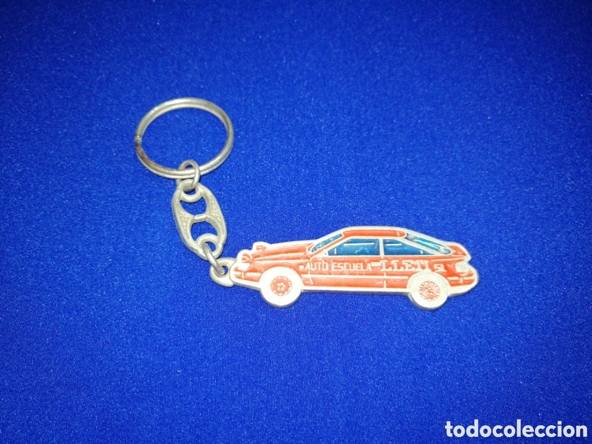 Collection of Keychains: AUTO-ESCUELA LLETI CATARROJA - VALENCIA - TORRENTE LLAVERO PUBLICIDAD
