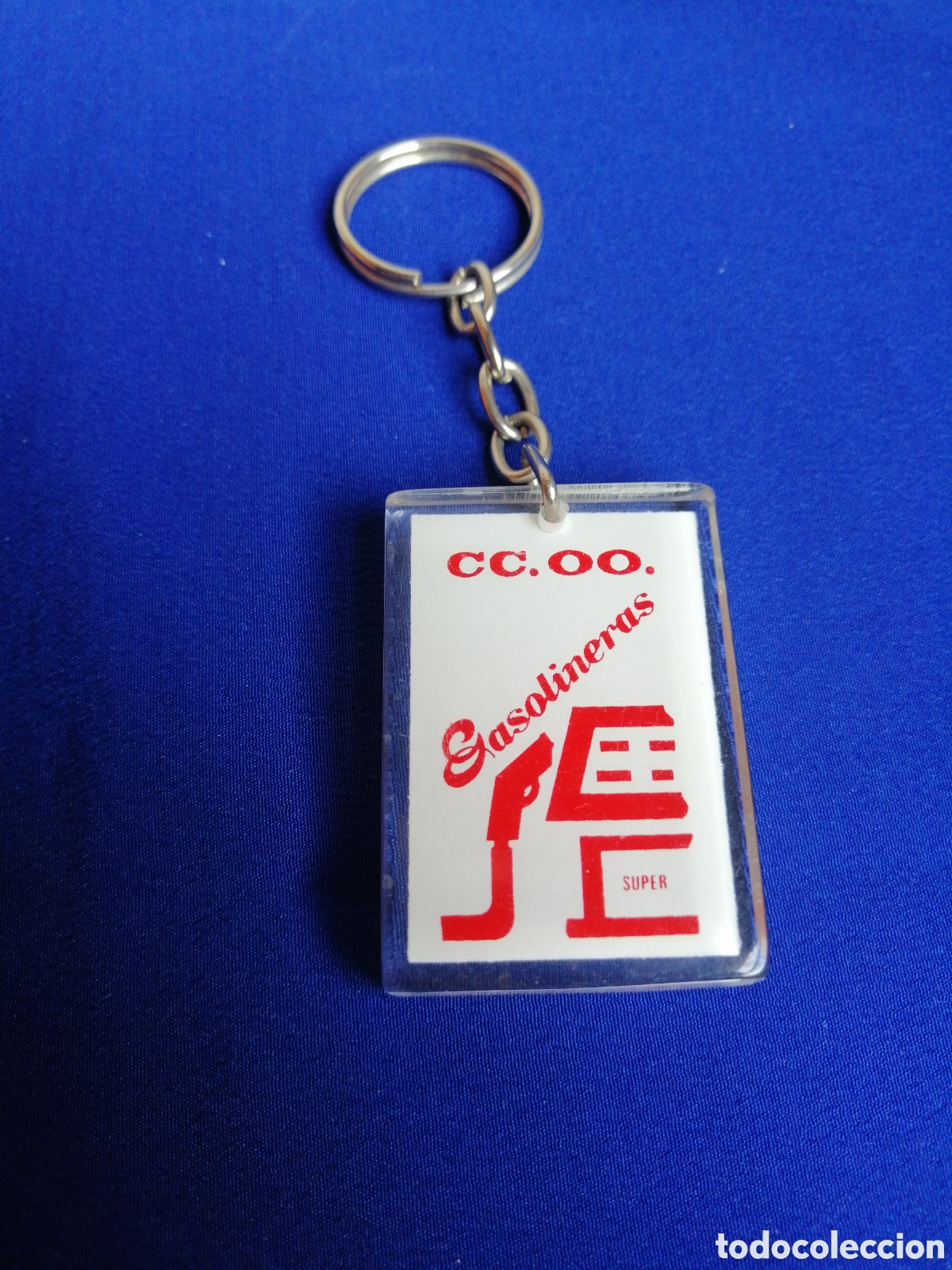 Collection of Keychains: COMISIONES OBRERAS GASOLINERAS FEDERACI&Oacute;N DE ENERG&Iacute;A LLAVERO