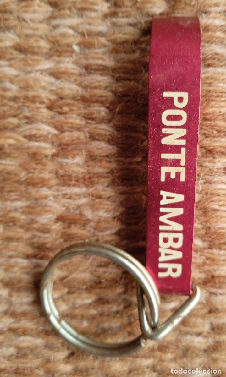 Coleccionismo de llaveros: LLAVERO ABRIDOR CERVEZA AMBAR