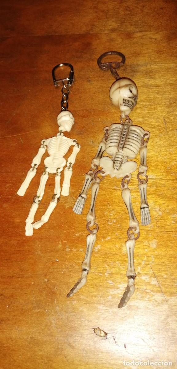 Coleccionismo de llaveros: DIVERTIDO LOTE LLAVERO ESQUELETO ORIGINAL A&Ntilde;OS 60 COLECCION VINTAGE