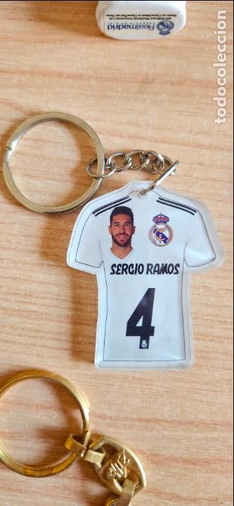 Coleccionismo de llaveros: Llavero de f&uacute;tbol. Sergio Ramos, jugador del Real Madrid