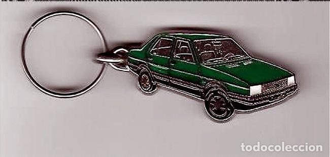 Coleccionismo de llaveros: Llavero coche **SEAT MALAGA** color verde (A&Ntilde;OS 90)