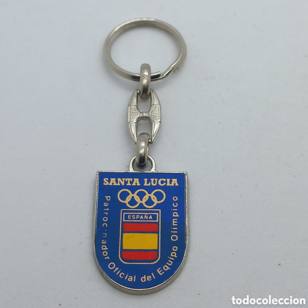 Coleccionismo de llaveros: Llavero Seguros Santa Luc&iacute;a. Patrocinador oficial de los Juegos Ol&iacute;mpicos. Barcelona 92