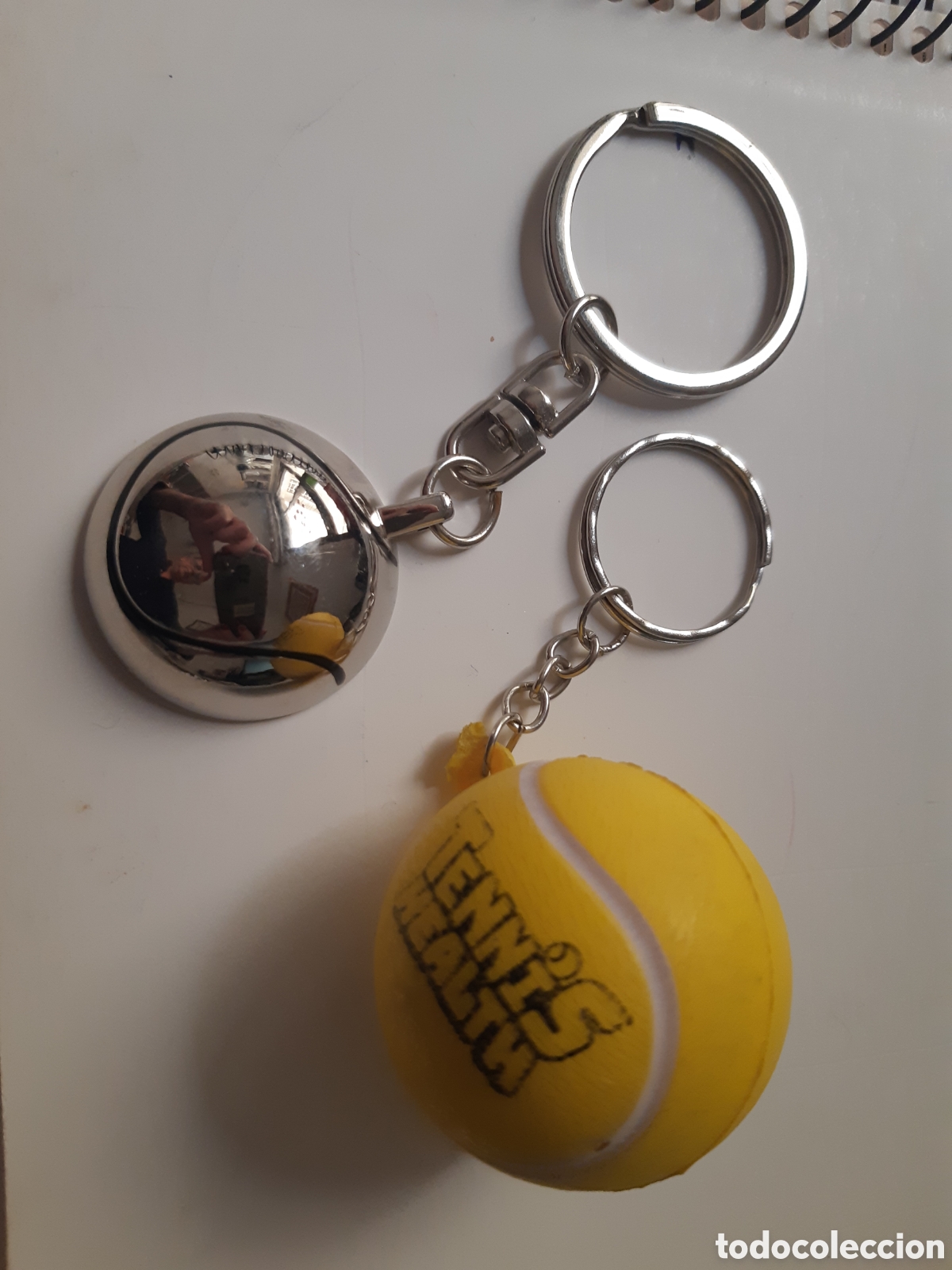 Coleccionismo de llaveros: 2 llaveros tenis(I) - Foto 1