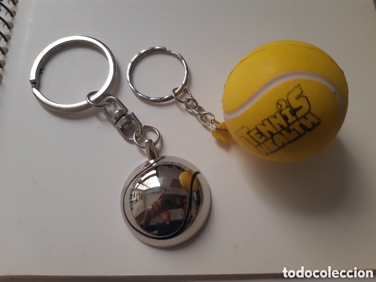 Coleccionismo de llaveros: 2 llaveros tenis(II) - Foto 1