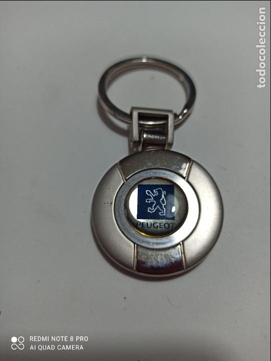 Coleccionismo de llaveros: LLAVERO EN METAL. PEUGEOT.