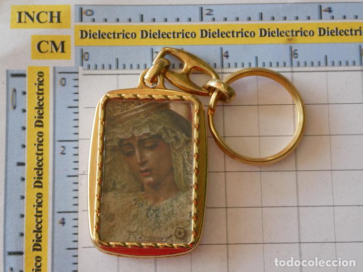Colecionismo de porta-chaves: LLAVERO RELIGIOSO SEMANA SANTA. IM&Aacute;GENES CRISTO VIRGEN A DETERMINAR. PRESUMIBLEMENTE M&Aacute;LAGA SEVILLA