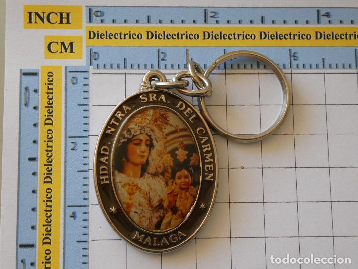 Coleccionismo de llaveros: LLAVERO RELIGIOSO SEMANA SANTA. HERMANDAD NUESTRA SE&Ntilde;ORA DEL CARMEN, M&Aacute;LAGA