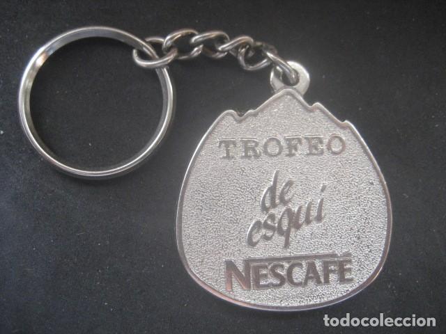 Coleccionismo de llaveros: LLAVERO TROFEO DE ESQUI NESCAFE - Foto 2