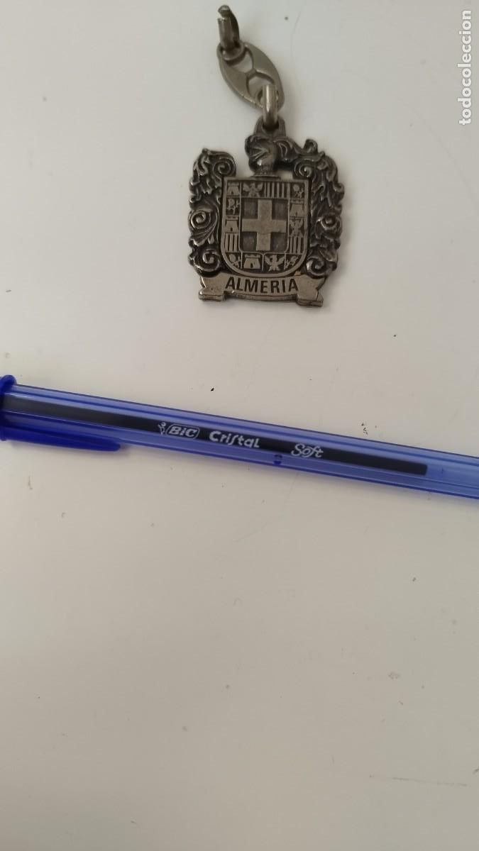 Coleccionismo de llaveros: Antiguo Llavero publicidad Taller mec&aacute;nico Almer&iacute;a,da&ntilde;ado