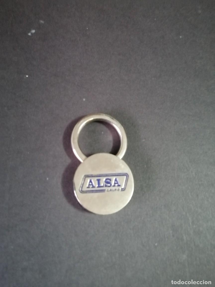 Coleccionismo de llaveros: LLAVERO PUBLICIDAD ALSA, NUEVO SIN USAR, - Foto 1