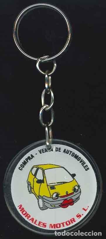 Collectionnisme de portes-cl&eacute;s: LLAVEROS - PLASTICO - COMPRA VENTA AUTOMOVILES - TALLERES MORALES MOTOR SL - VILLALBILLA (MADRID)