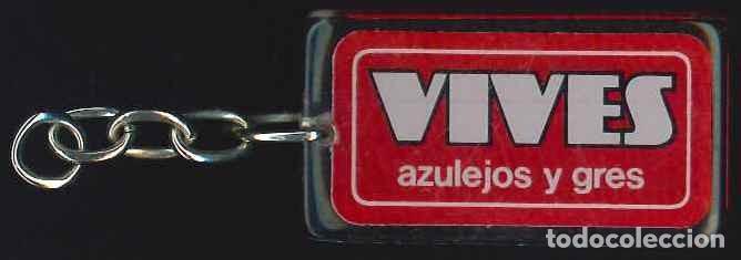 Coleccionismo de llaveros: LLAVEROS - PLASTICO - AZULEJOS Y GRES VIVES - Foto 1