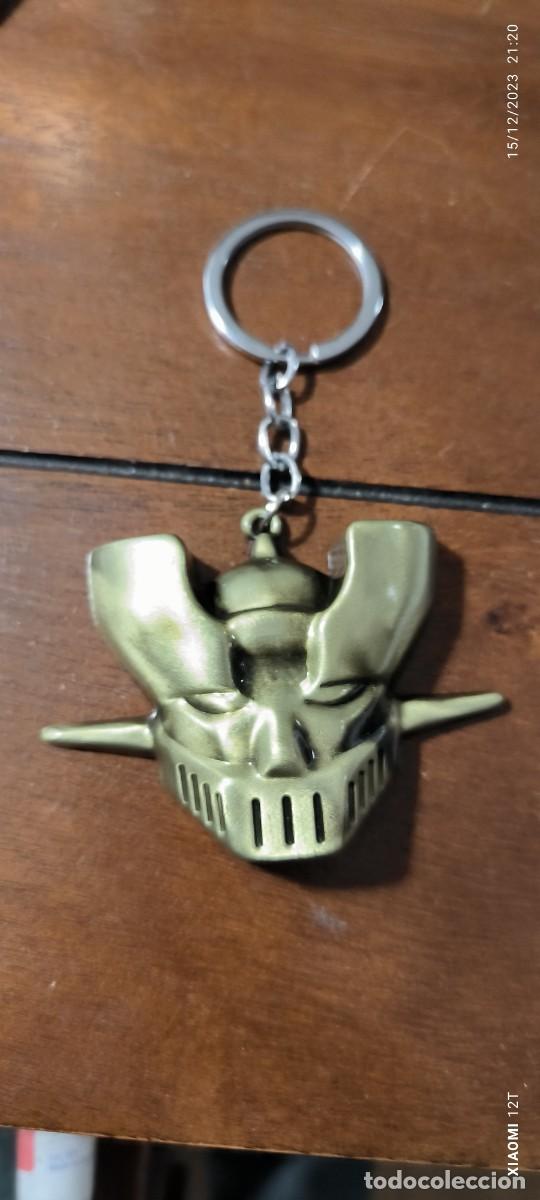 Coleccionismo de llaveros: GRAN CABEZA DE METAL DE MAZINGUER Z MAZINGER EN LLAVERO 6 x 4 cm