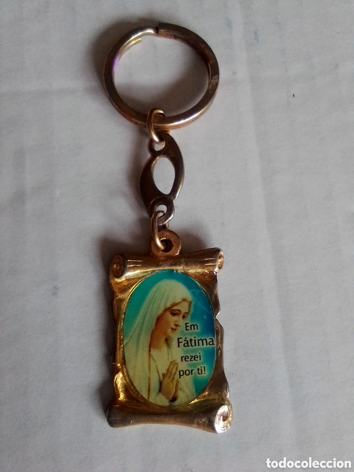 Coleccionismo de llaveros: Virgen de F&aacute;tima. Llavero - Foto 1