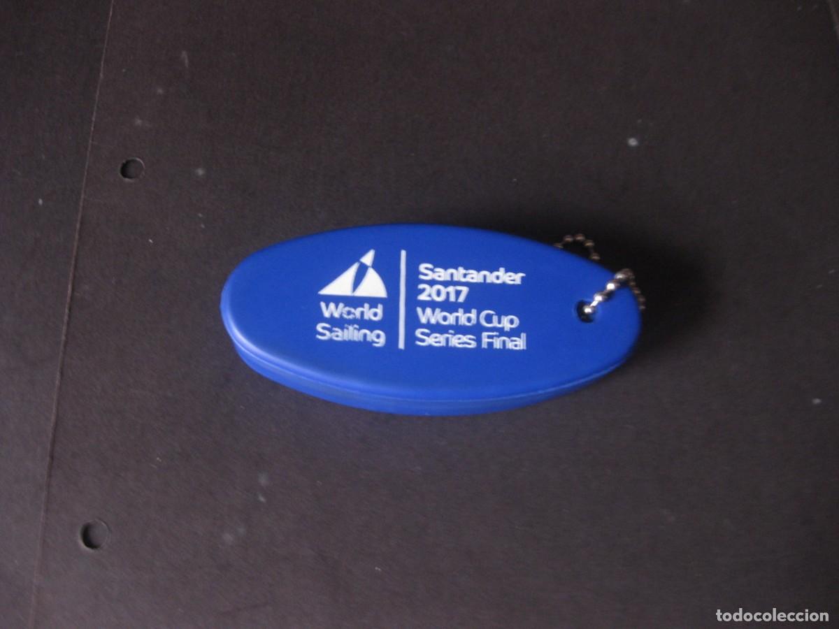 Coleccionismo de llaveros: LLAVERO COPA DEL MUNDO DE VELA - Foto 1