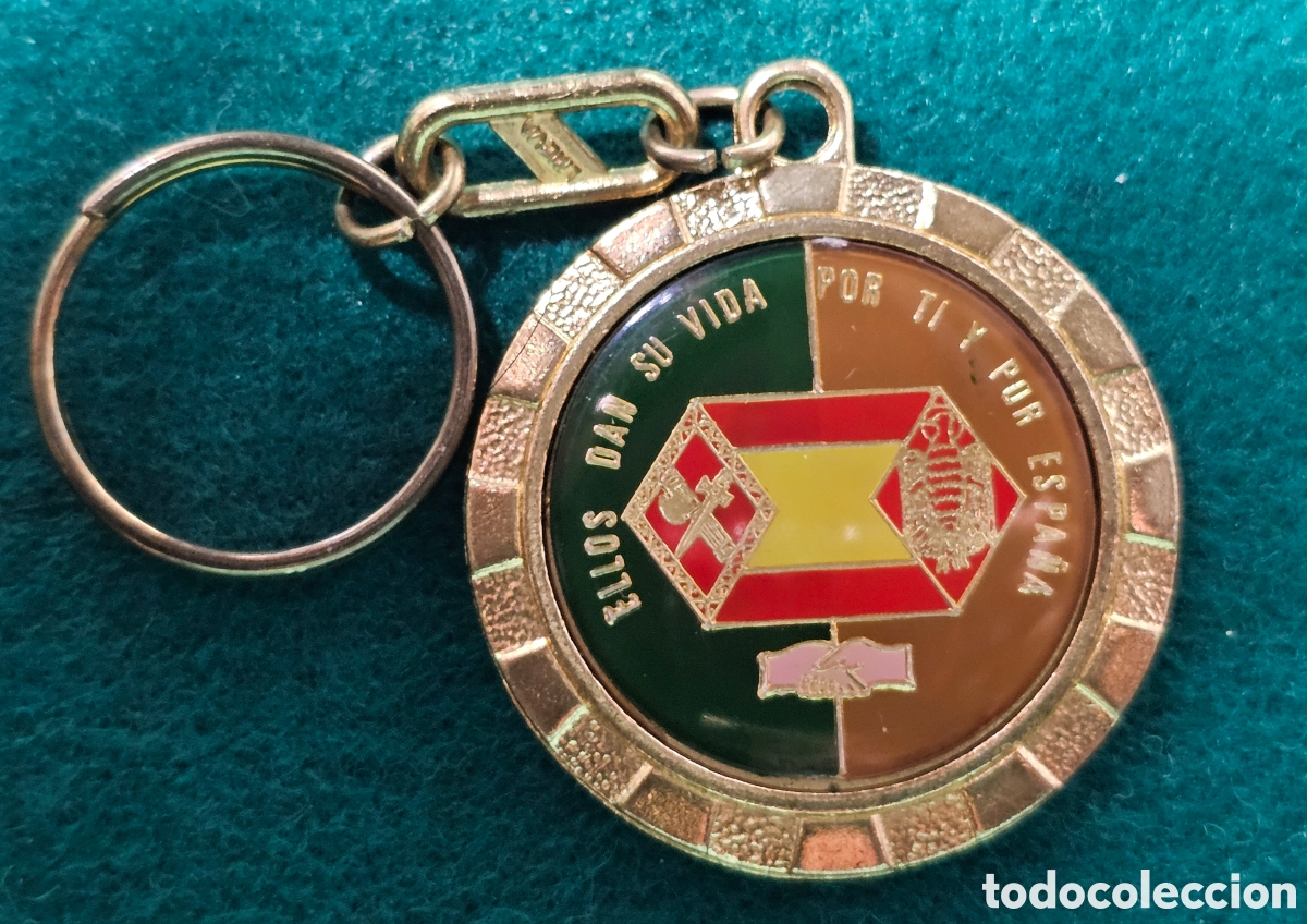 Coleccionismo de llaveros: **Llavero Lineva en honor a la Guardia Civil**