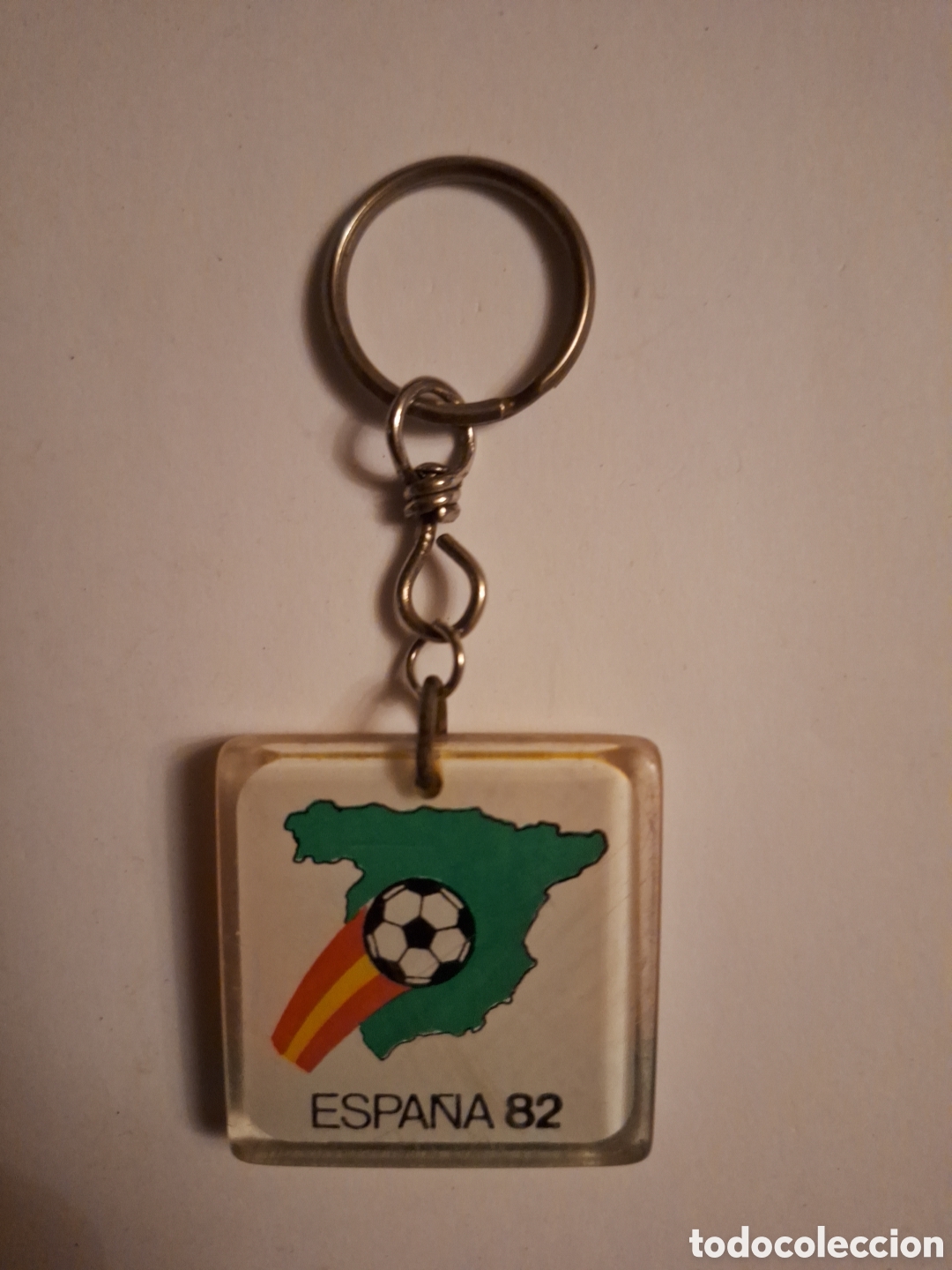 Colecionismo de porta-chaves: Llavero Futbol Espa&ntilde;a 1982 Zoo casa de campo