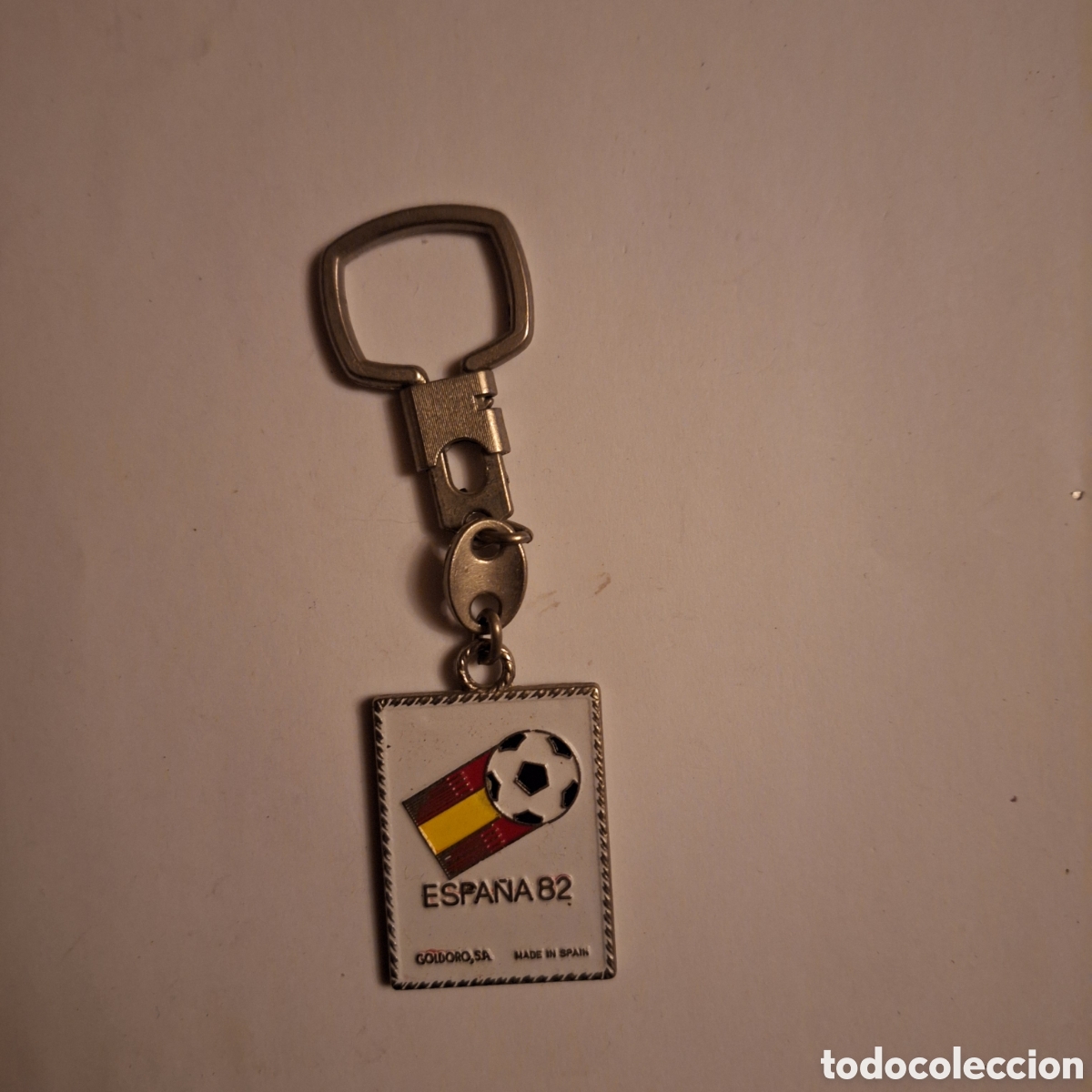 Coleccionismo de llaveros: Llavero Futbol Mundial Espa&ntilde;a Naranjito 1982