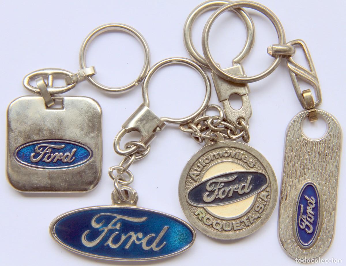Coleccionismo de llaveros: FORD: LOTE 4 LLAVEROS (OFICIALES)
