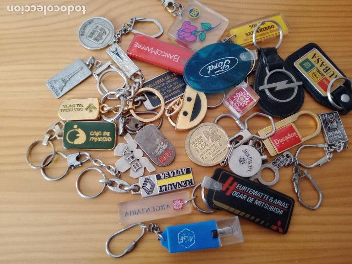 Coleccionismo de llaveros: 25 llaveros publicitarios