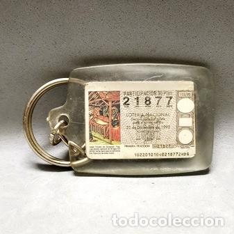Coleccionismo de llaveros: LLAVERO DE PLASTICO OPTICA FELIPE II (SEVILLA) PARTICIPACION LOTERIA - LLAV-24537 - B-910