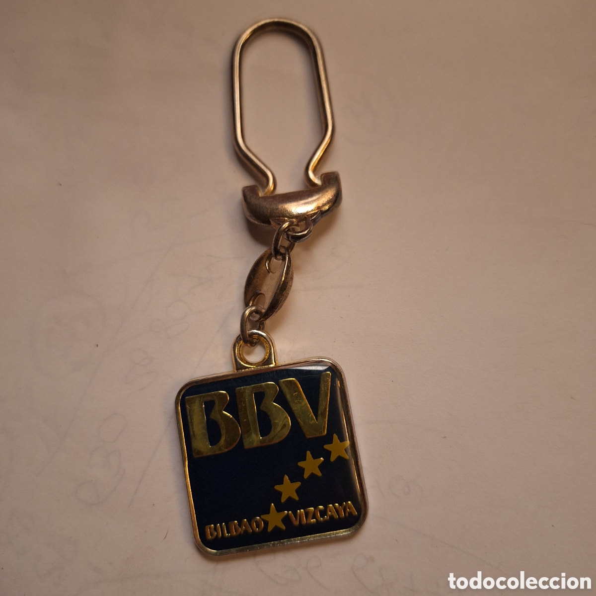 Colecionismo de porta-chaves: Llavero banco BBV