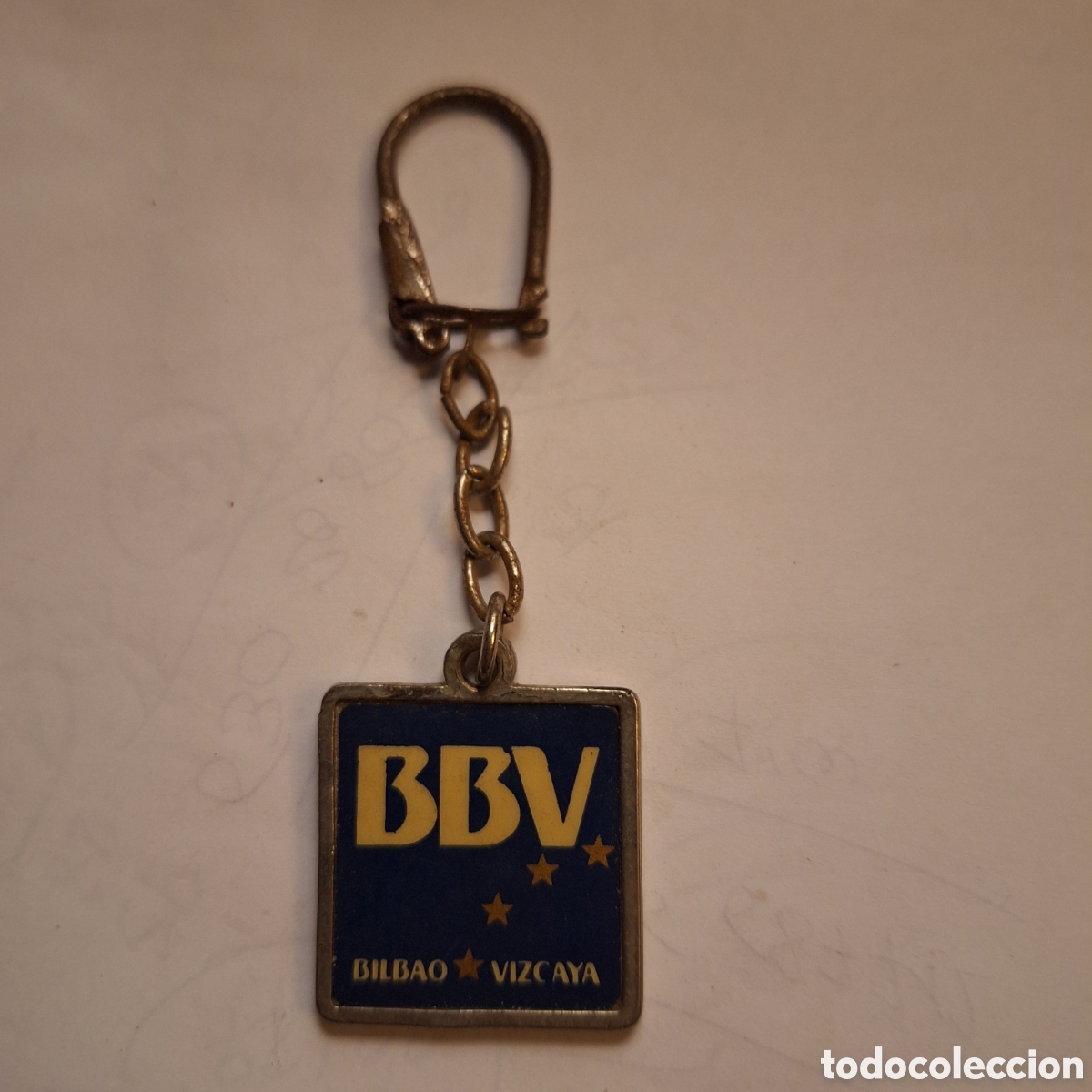 Colecionismo de porta-chaves: Llavero banco BBV