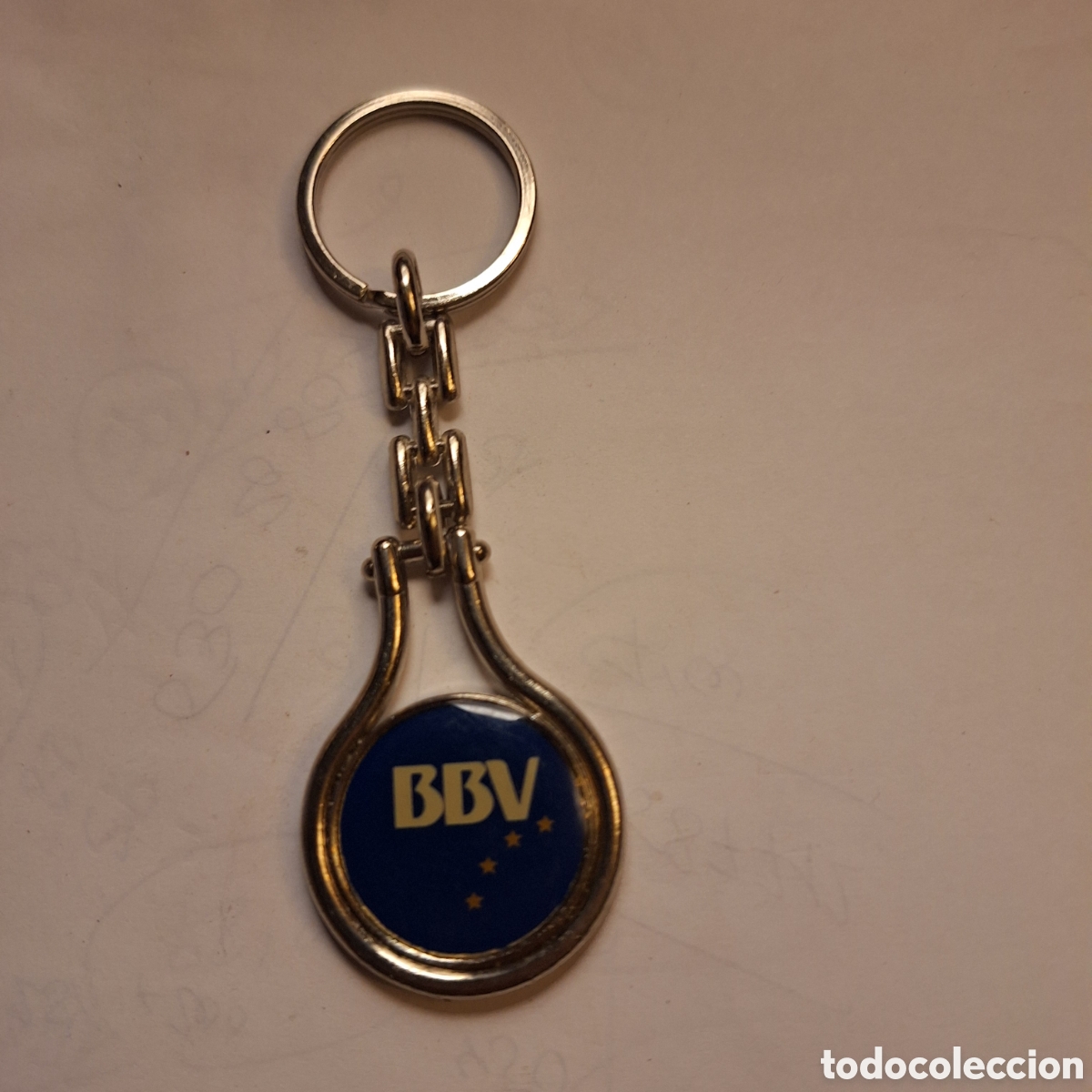 Colecionismo de porta-chaves: Llavero banco BBV