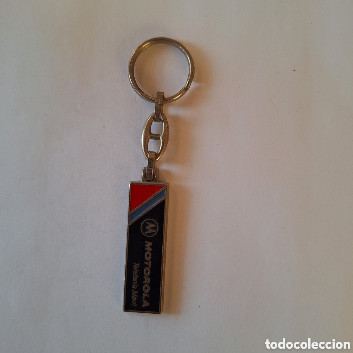 Colecionismo de porta-chaves: Llavero telefon&iacute;a m&oacute;vil motorola