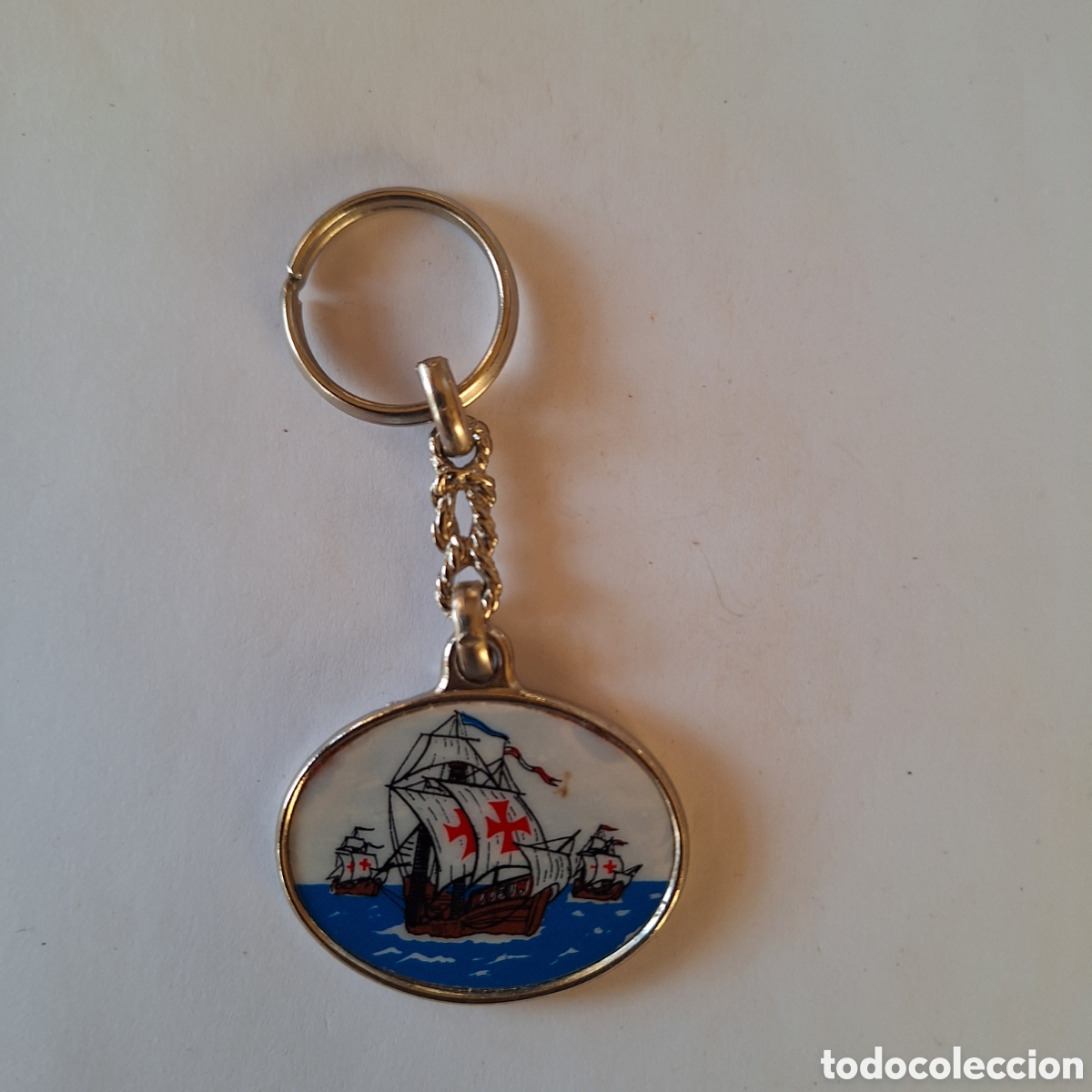 Colecionismo de porta-chaves: Llavero barco nao la Santa maria carabelas