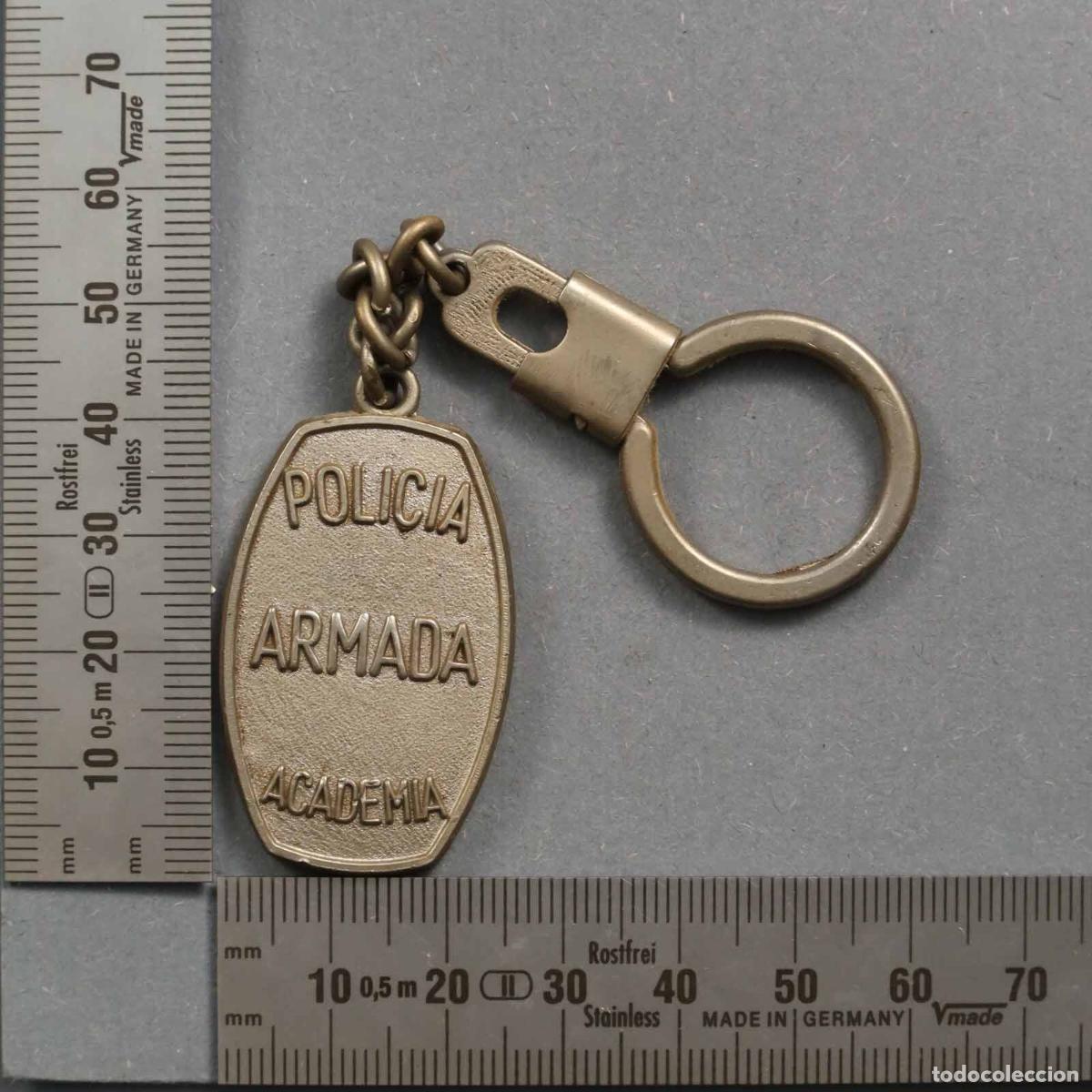 Coleccionismo de llaveros: LLAVERO. POLICIA ARMADA ACADEMIA - Foto 2