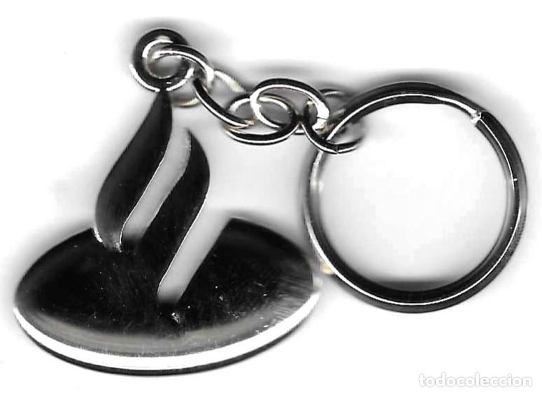 Sammlung von Schl&uuml;sselanh&auml;ngern: Llavero Banco Santander. metal, sin estrenar. 18-561