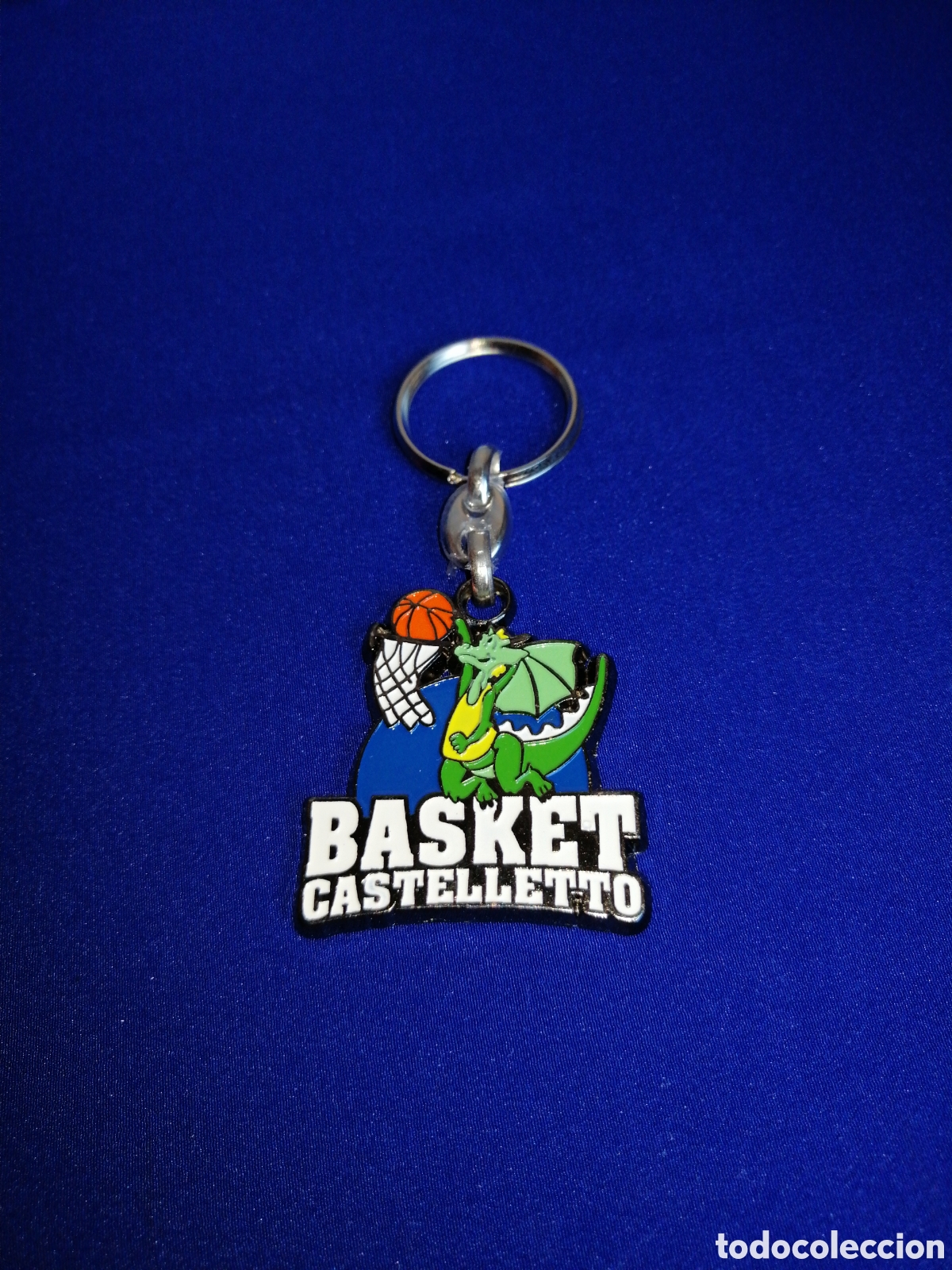 Coleccionismo de llaveros: BASKET CASTELLETTO DRAG&Oacute;N LLAVERO - Foto 1