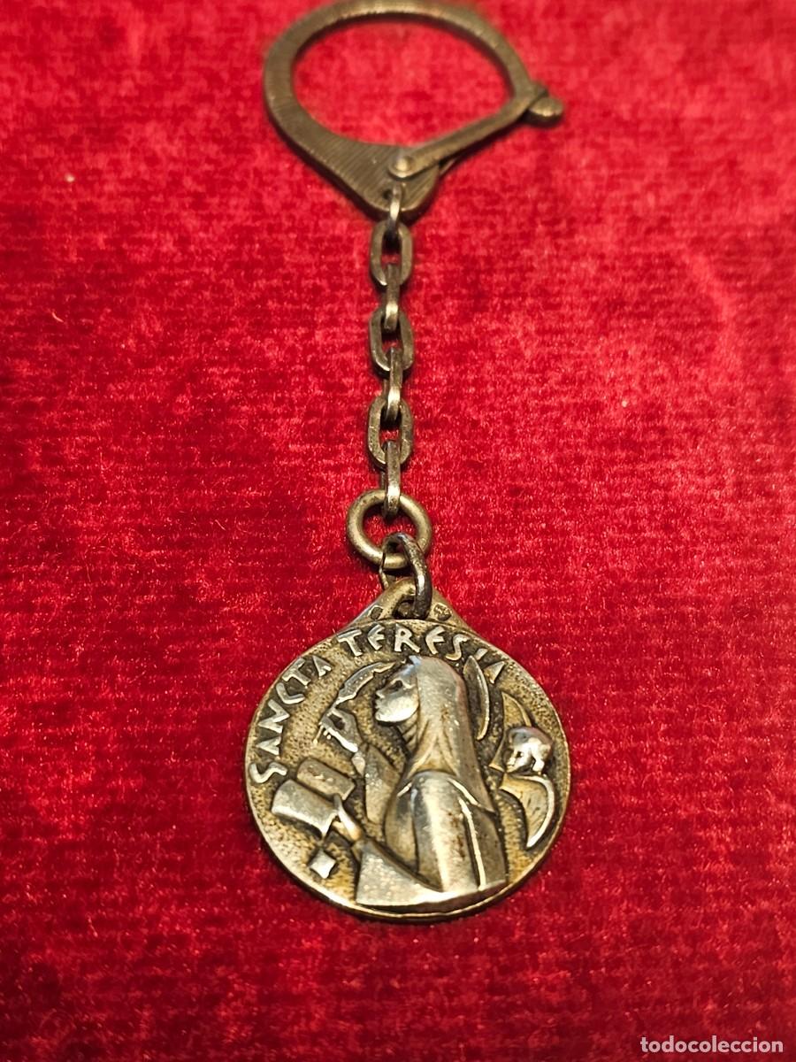 Coleccionismo de llaveros: Llavero Santa Teresa de Jes&uacute;s &Aacute;vila plata 15.33 gramos