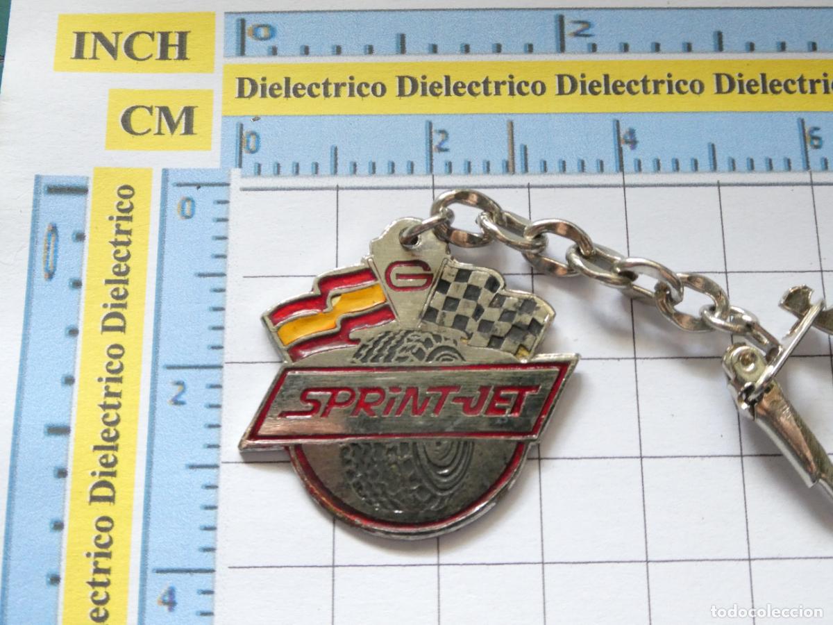Collectionnisme de portes-cl&eacute;s: LLAVERO DE COCHES MOTOS. SPRINT JET NEUM&Aacute;TICOS