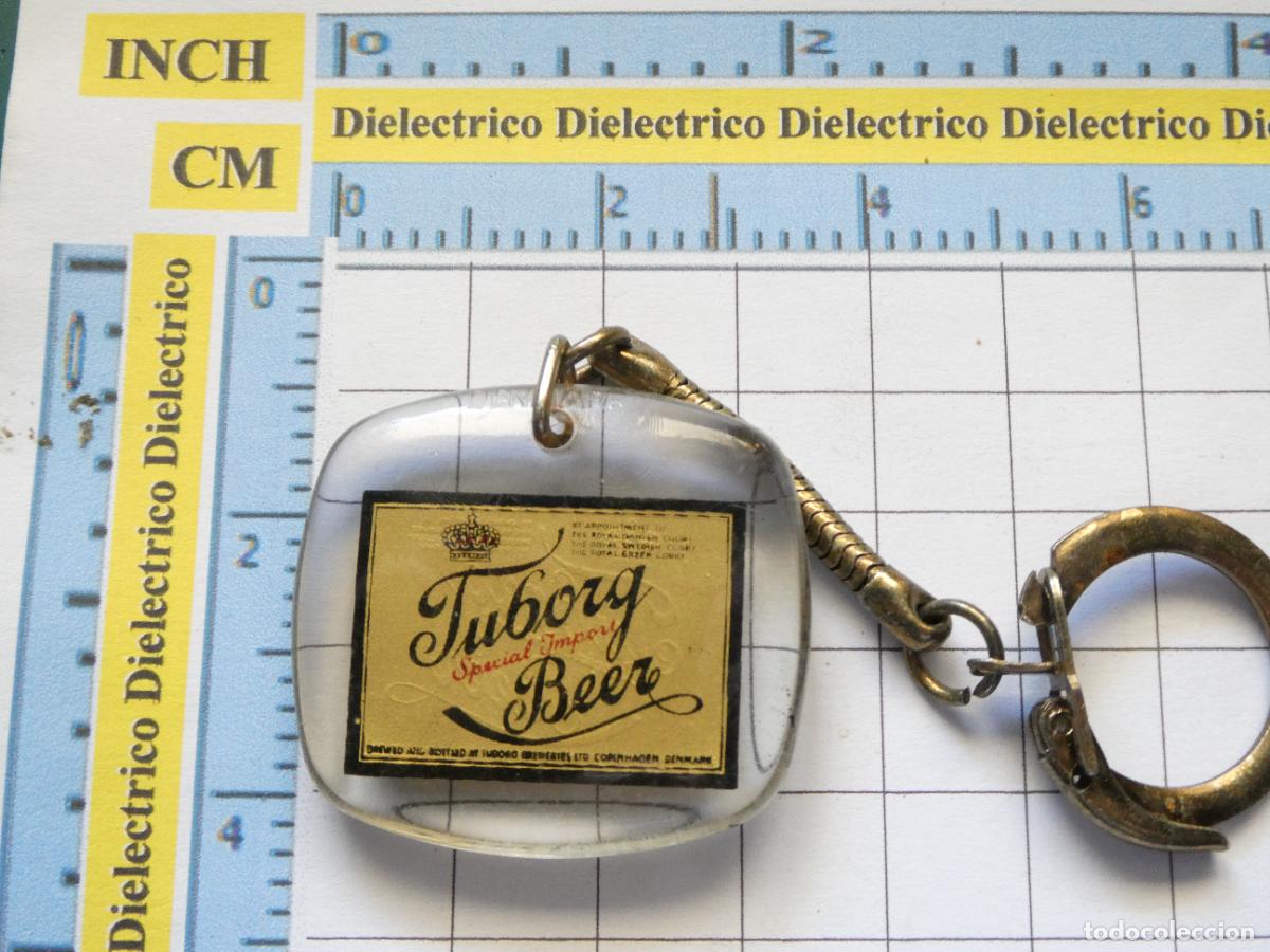 Collectionnisme de portes-cl&eacute;s: LLAVERO DE BEBIDAS. CERVEZA TUBORG BEER DINAMARCA