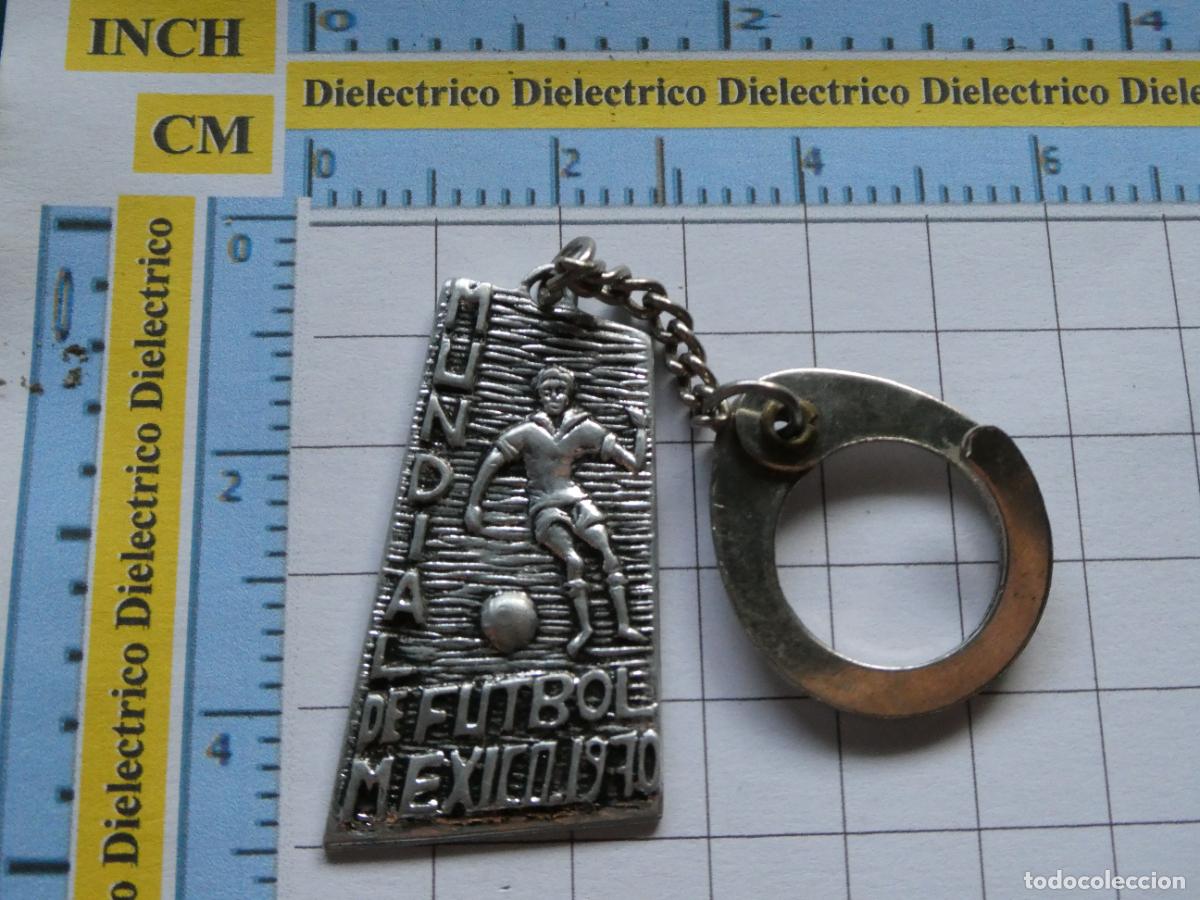 Collectionnisme de portes-cl&eacute;s: ANTIGUO LLAVERO DE DEPORTES. MUNDIAL DE F&Uacute;TBOL MEXICO 70 1970. KRONY LOIS