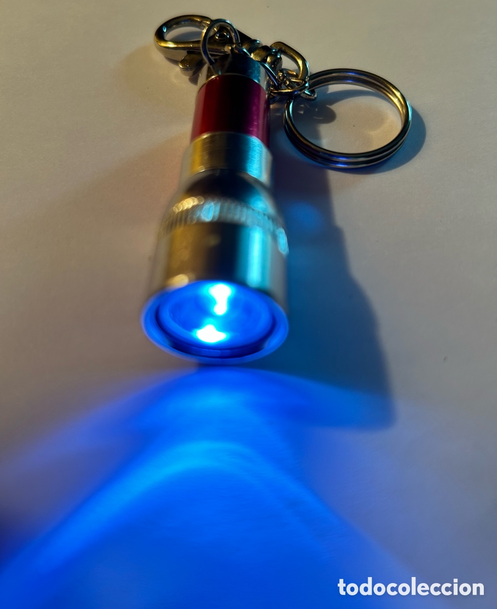Coleccionismo de llaveros: LLAVERO LINTERNA LED