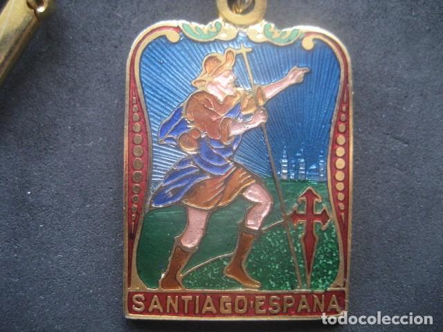 Coleccionismo de llaveros: LLAVERO SANTIAGO ESPA&Ntilde;A - Foto 2