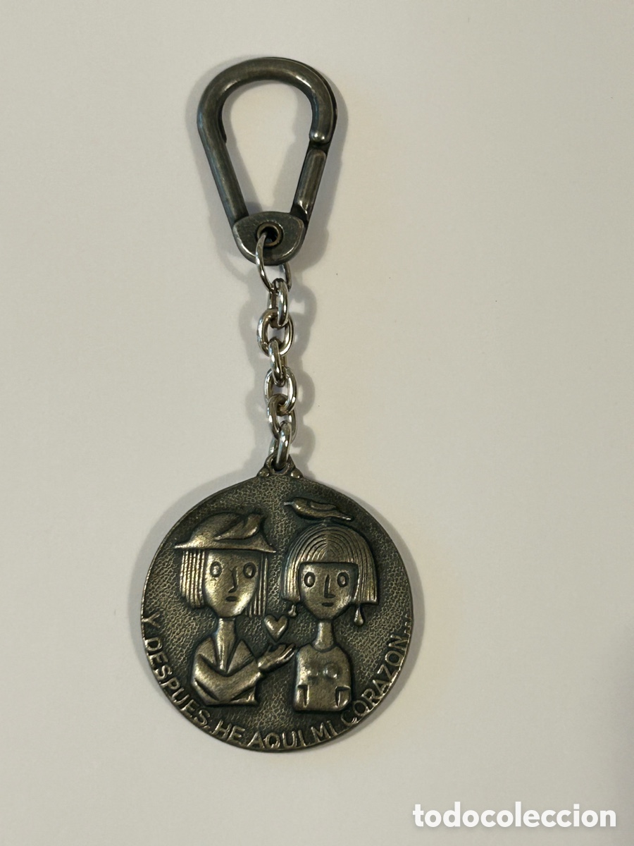 Coleccionismo de llaveros: LLAVERO VINTAGE SAINT PAUL. PAREJA. AMOR